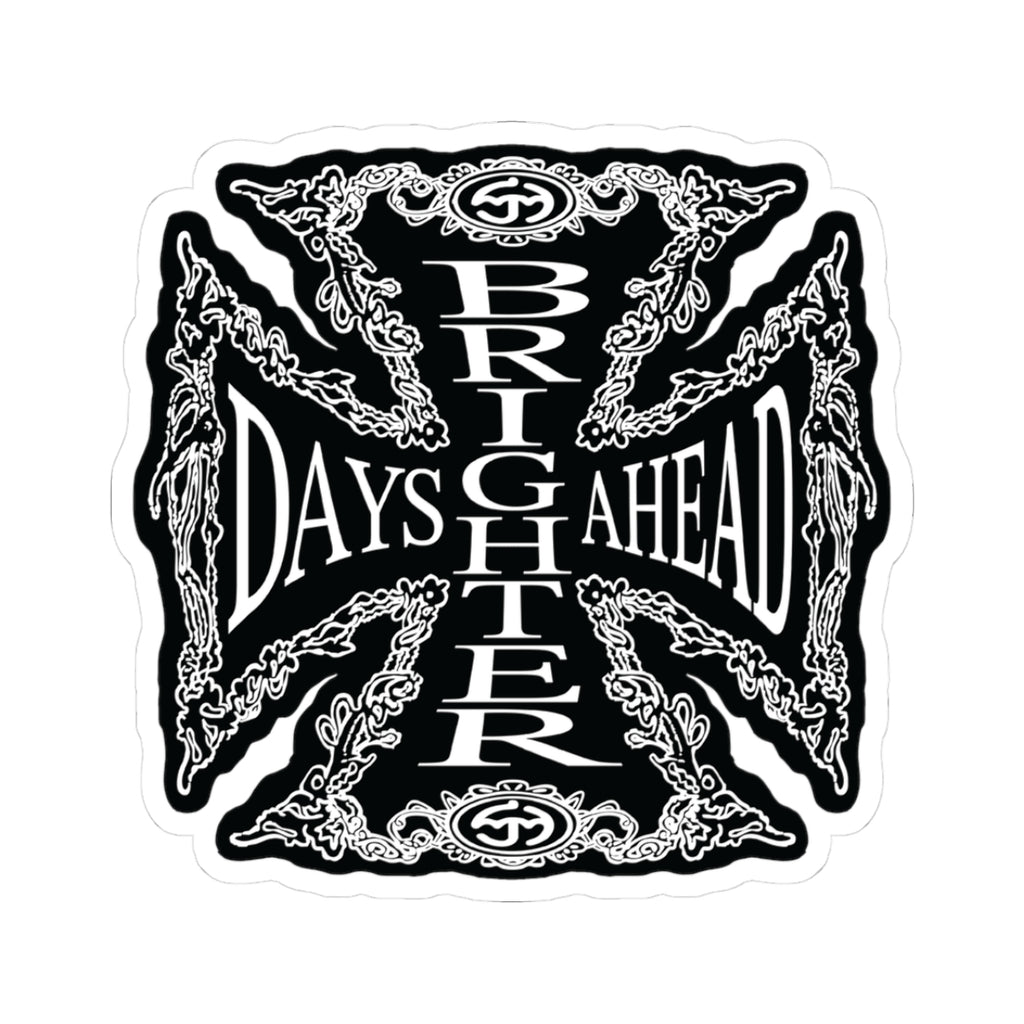 BRIGHTER DAYS AHEAD STICKER 1
