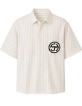 BRIGHTER DAYS AHEAD BUTTON UP (WHITE)